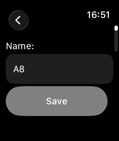 Apple Watch waypoint