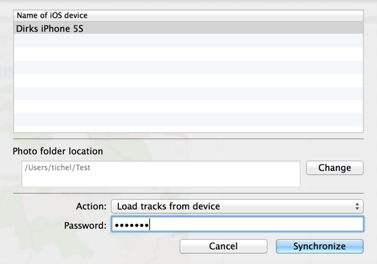 Mac iPhone Sync